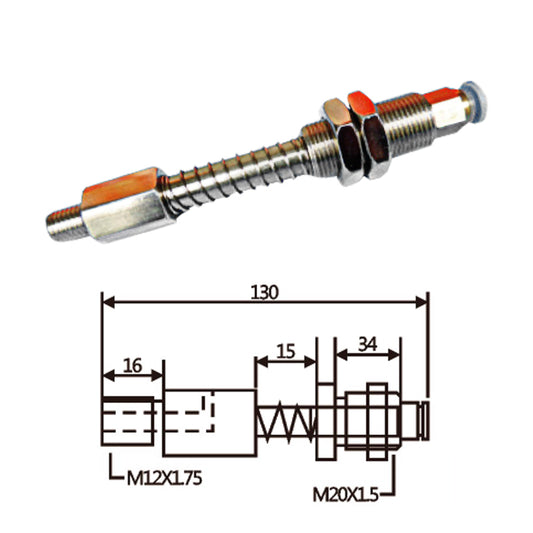 Vacuum Cup Holder Connector PJH130L