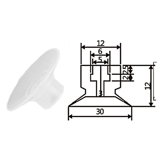 Pneumatic suction cup TS1-S30