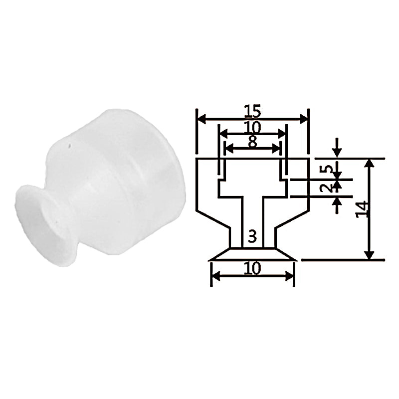 Pneumatic suction cup TS1-10