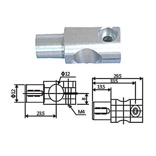 Rotating support Φ12·12A