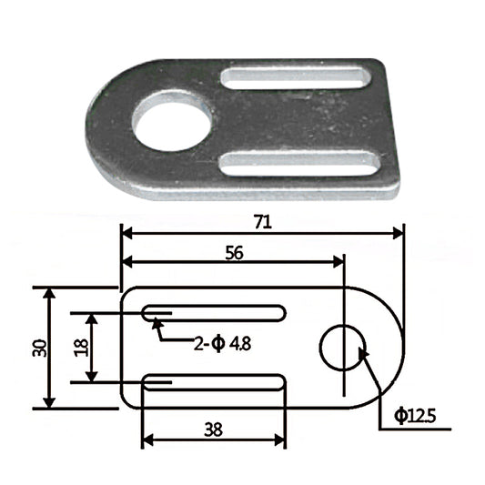 Fixed plate C-JD20E091