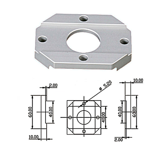 Aluminum strip fixing bracket JD40-40