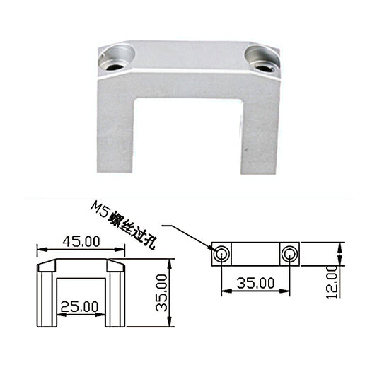 Aluminum strip fixing bracket JD-25