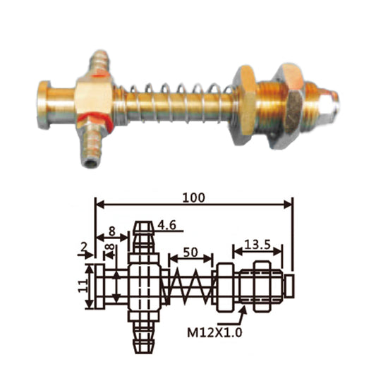 Vacuum Cup Holder Connector JT11-12100A-大头铜金具