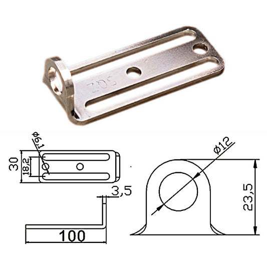 Fixed plate  JD20E-107