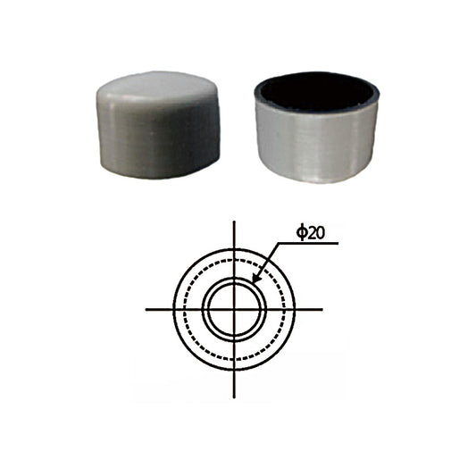 Stainless steel pipe end cap - Φ20