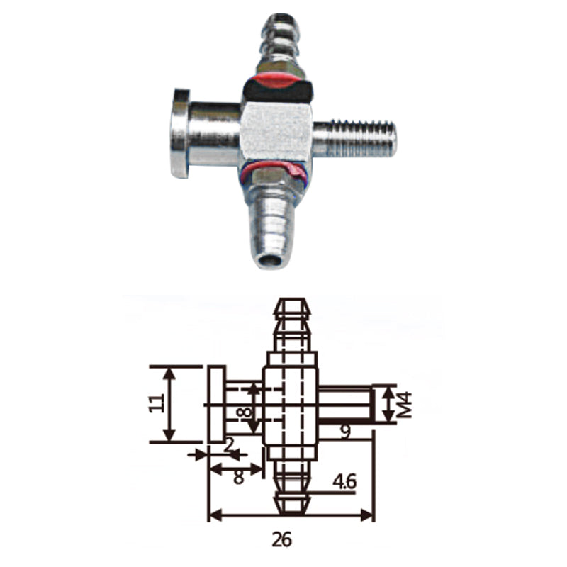 Vacuum Cup Holder Connector JD11-04大头气缸头