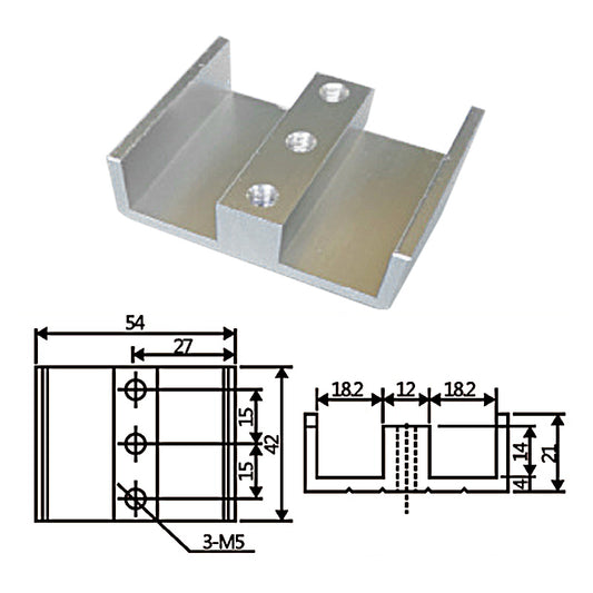 JD20C010 -- Fixture Block B (With Teeth)