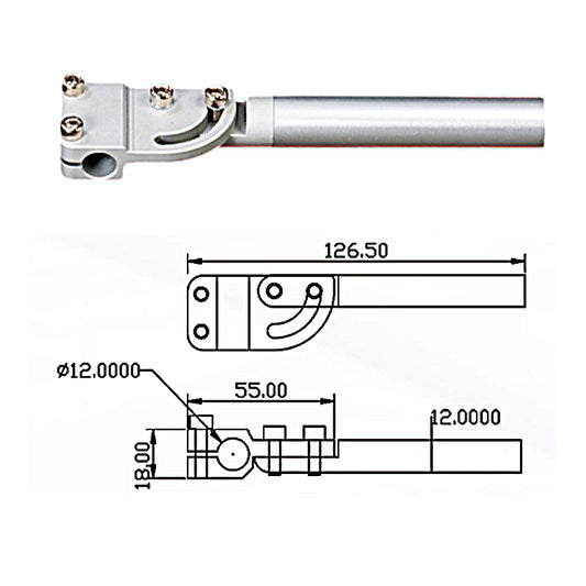 Universal Adjustable Support JD12-H12