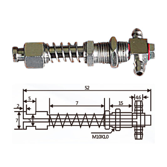 Vacuum Cup Holder Connector JH07-1050T