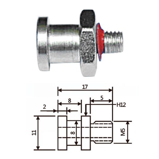 Vacuum Cup Holder Connector JD11-M5大头金具转换头