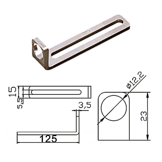 Fixed plate  JD20E-110
