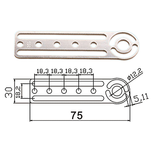 Fixed plate  JD20E-098