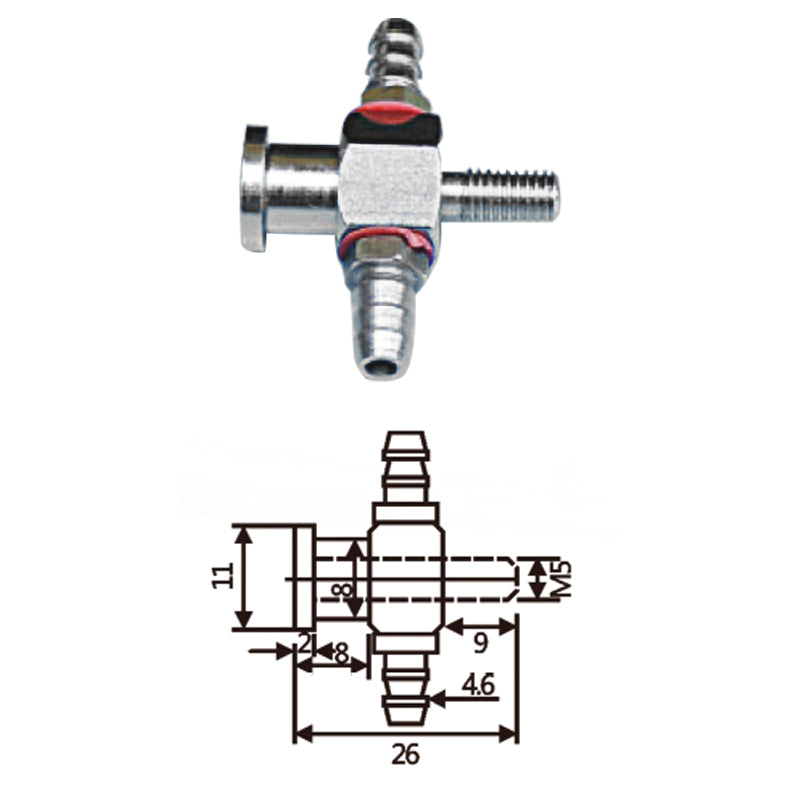 Vacuum Cup Holder Connector JD11-05大头气缸头