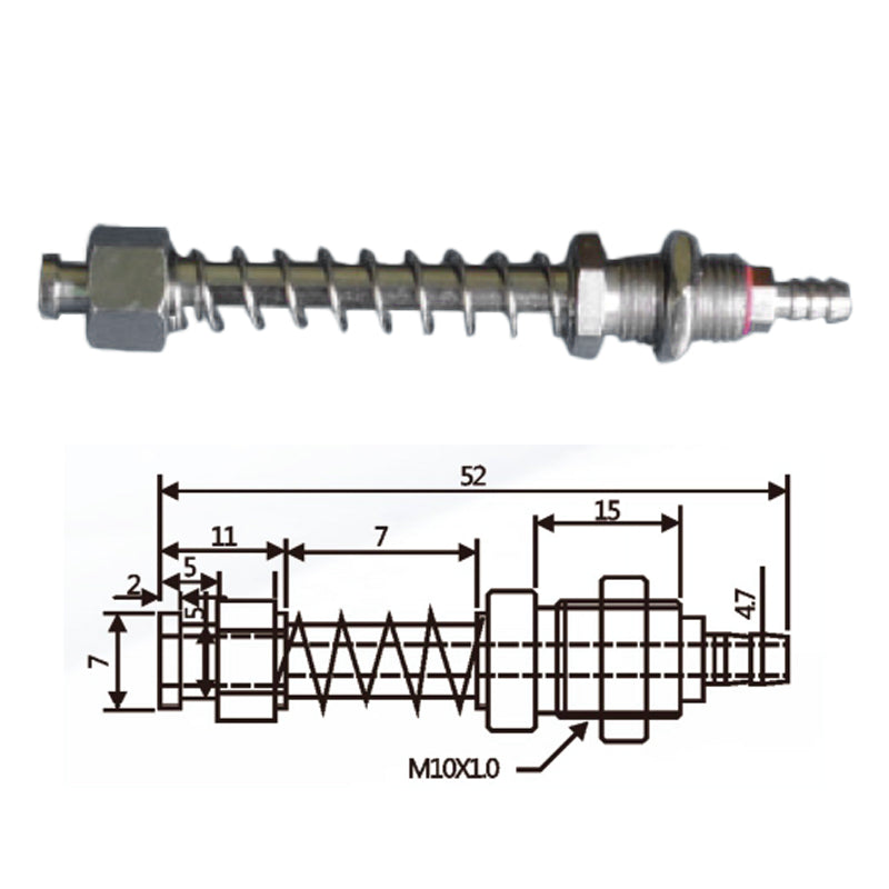 Vacuum Cup Holder Connector JH07-1050-小头后进气金具