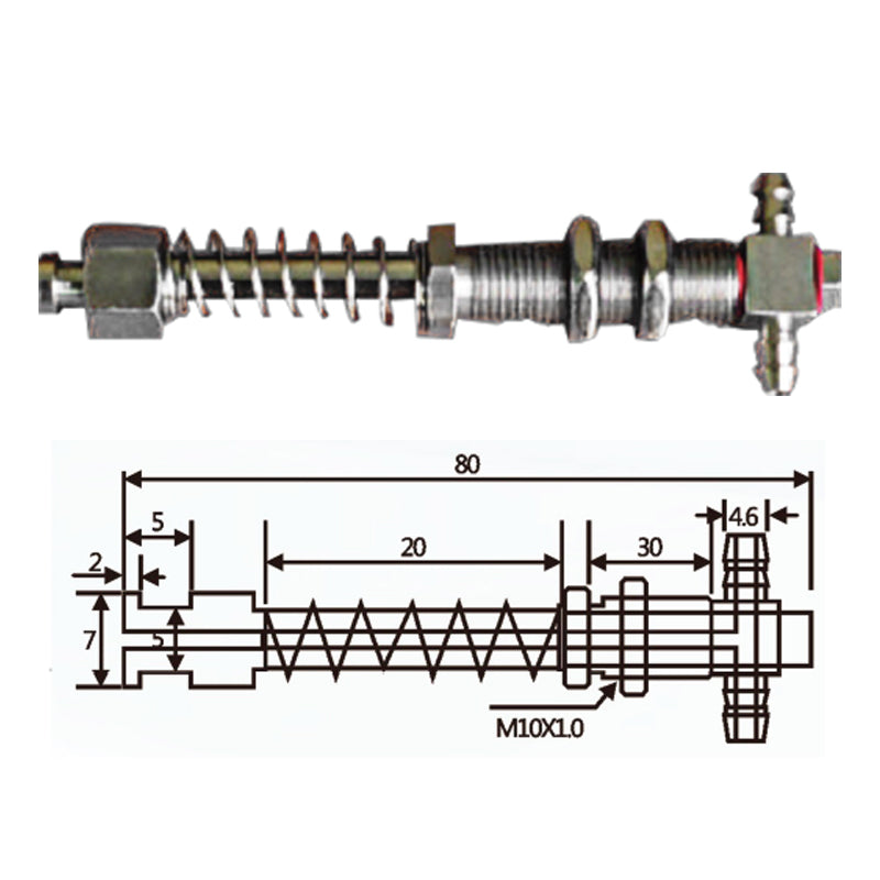 Vacuum Cup Holder Connector JH07-1080T