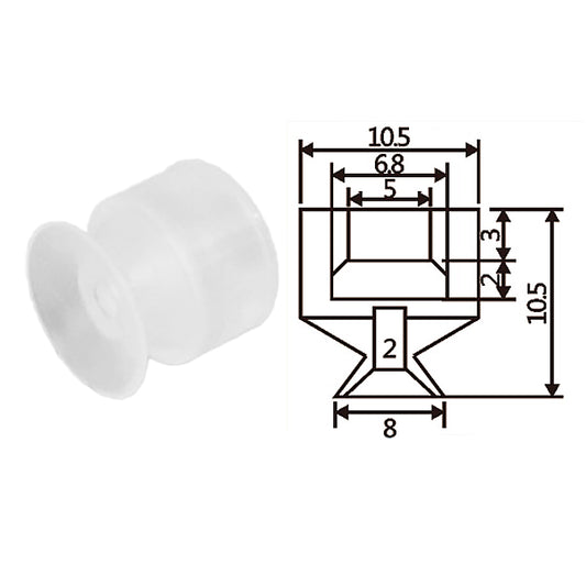 Pneumatic suction cup TS1-S8