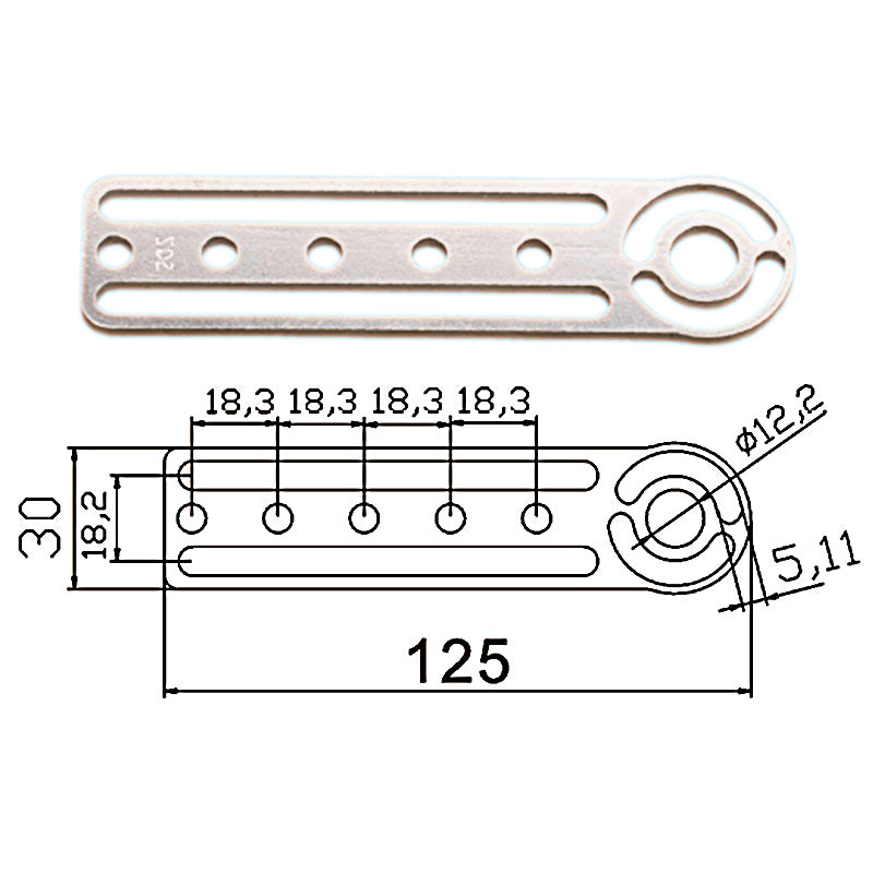 Fixed plate  JD20E-100
