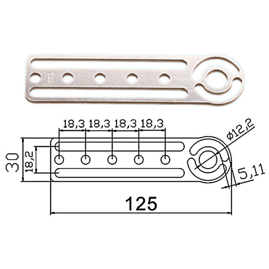 Fixed plate  JD20E-100