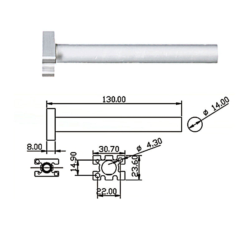 Pneumatic finger fixation bracket - JD-M12