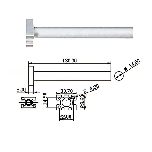 Pneumatic finger fixation bracket - JD-M12