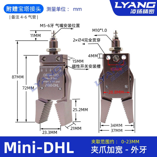 Mini-DHL 【Wider Strip】 Outer Tooth