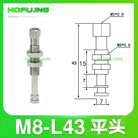 M8-L43 (flat head)  rotatable