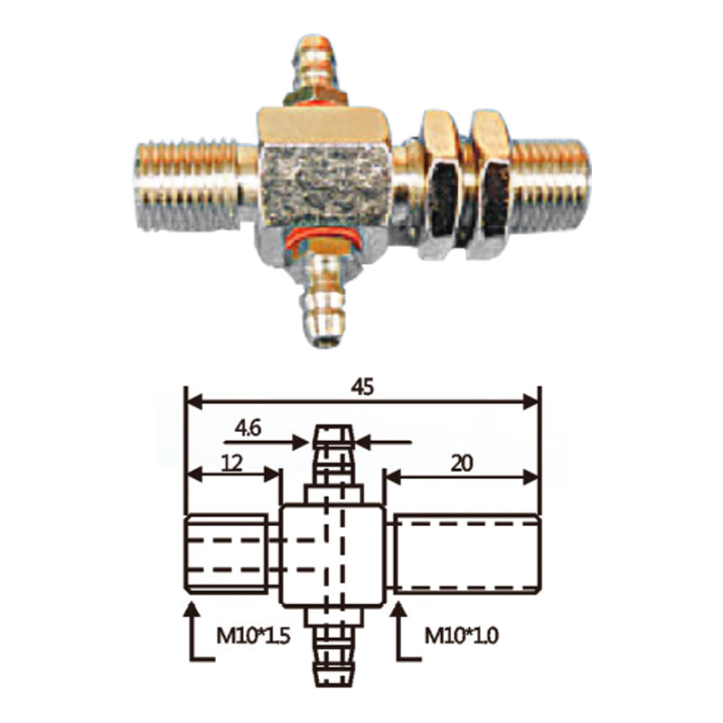 Vacuum Cup Holder Connector PJ45TB