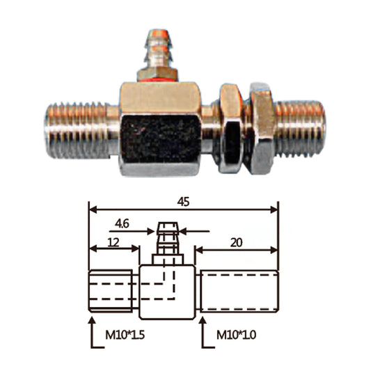 Vacuum Cup Holder Connector PJ45LB