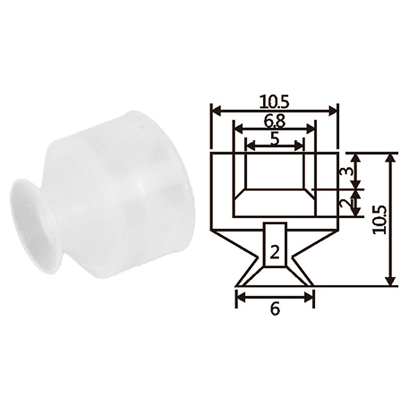 Pneumatic suction cup TS1-S6