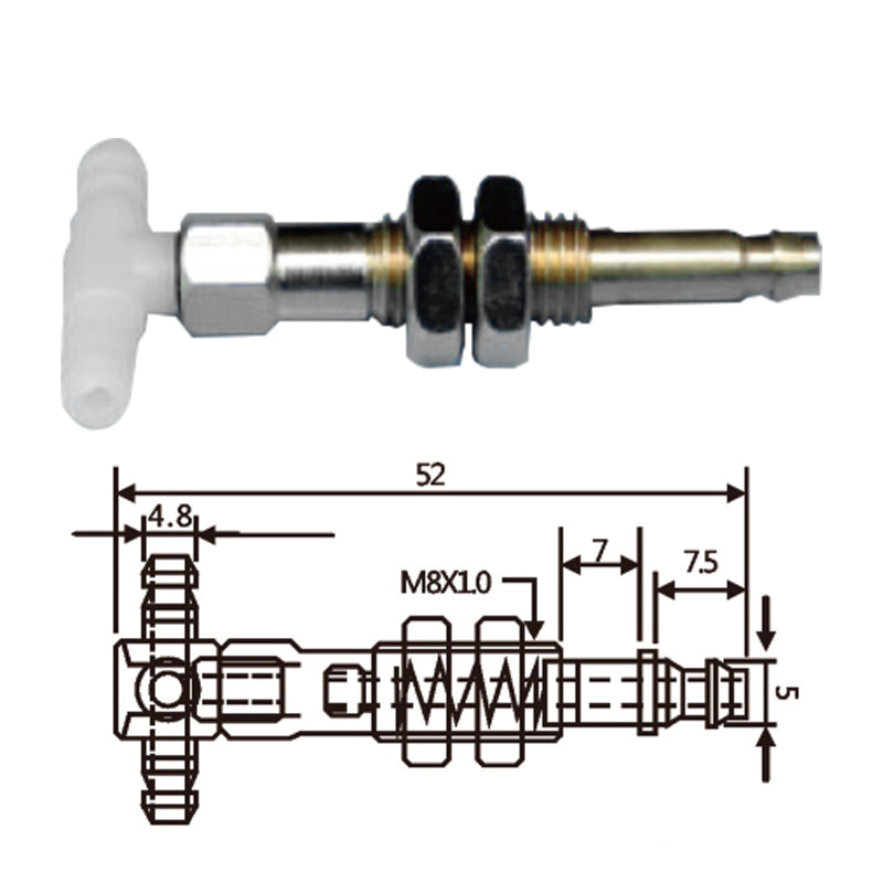 Vacuum Cup Holder Connector JD07R060-迷你金具A1