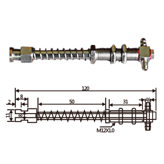 Vacuum Cup Holder Connector JH11-12120BT