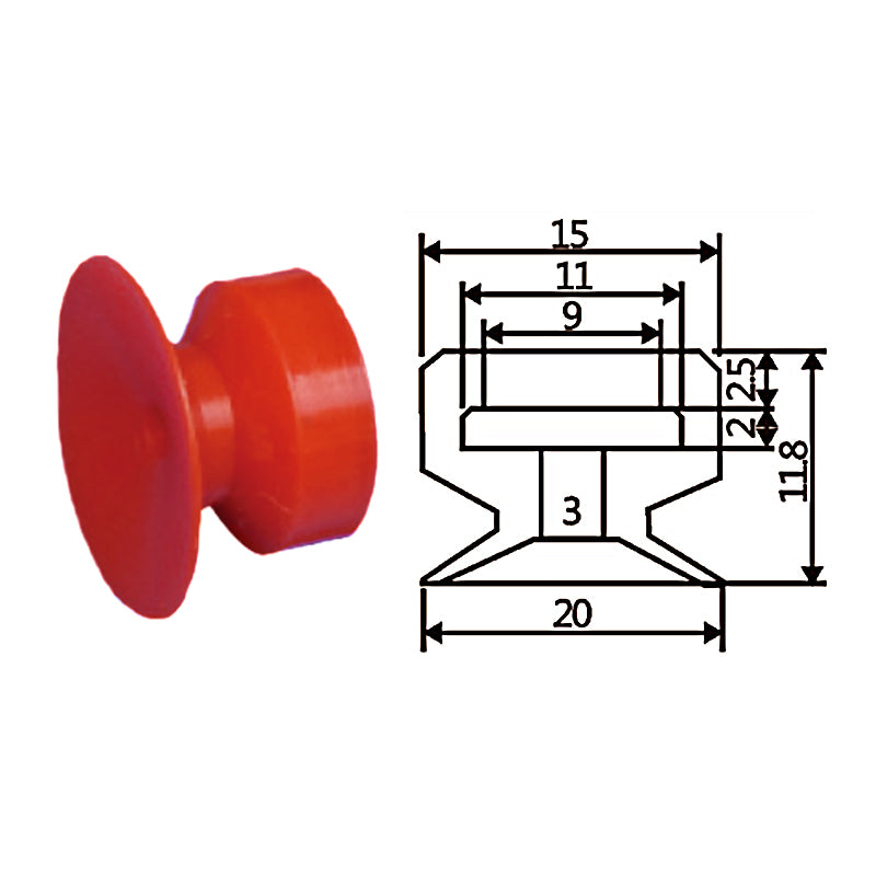 Pneumatic suction cup YX1-20
