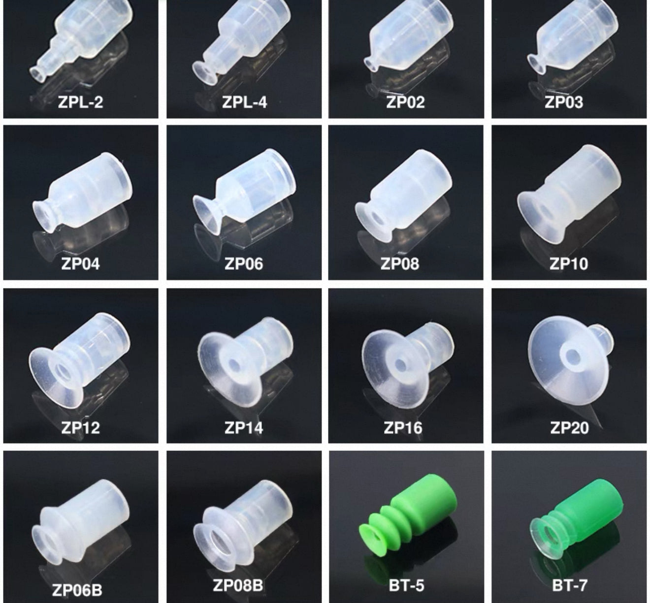 SMC type suction cup