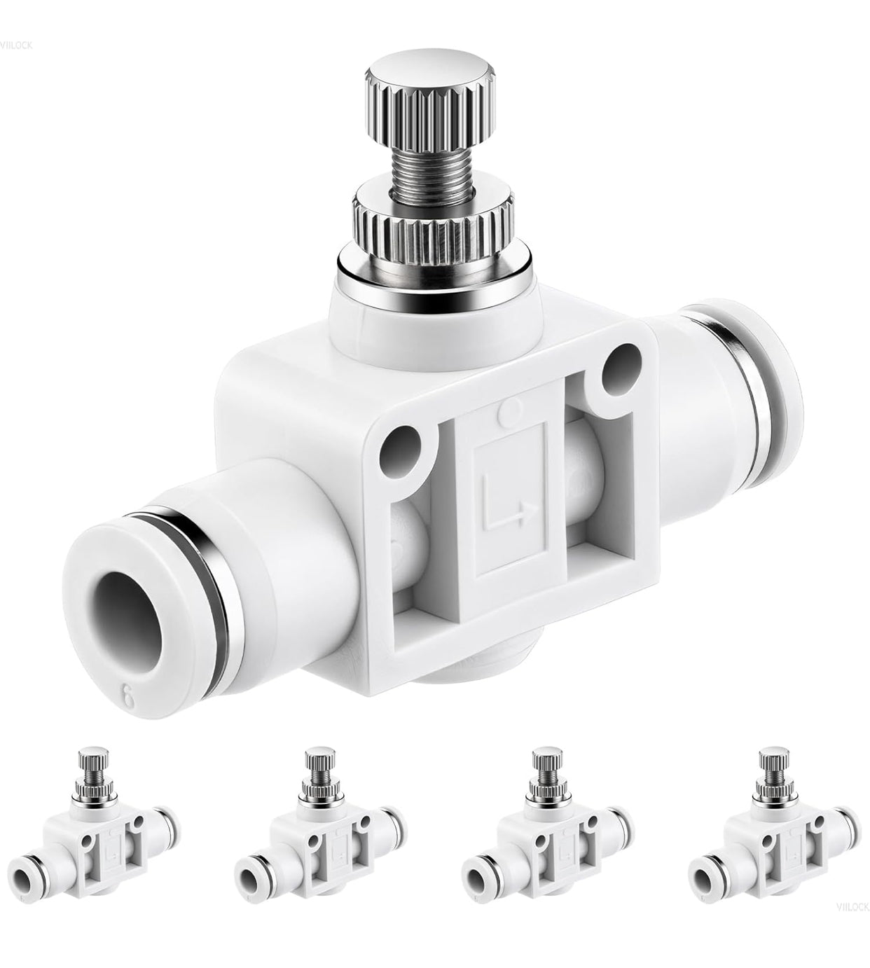 Piping throttle valve