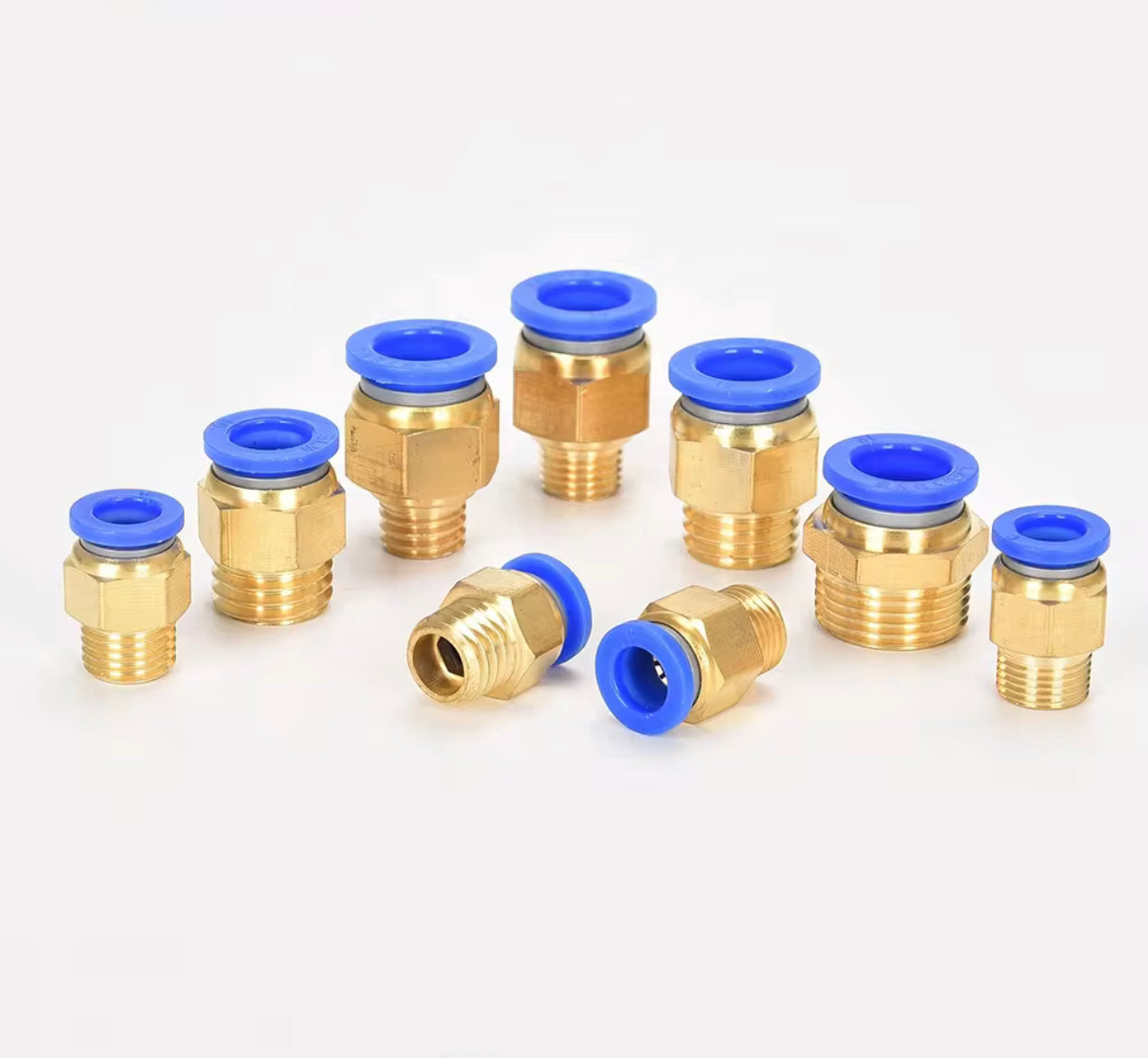 Pneumatic copper quick connector