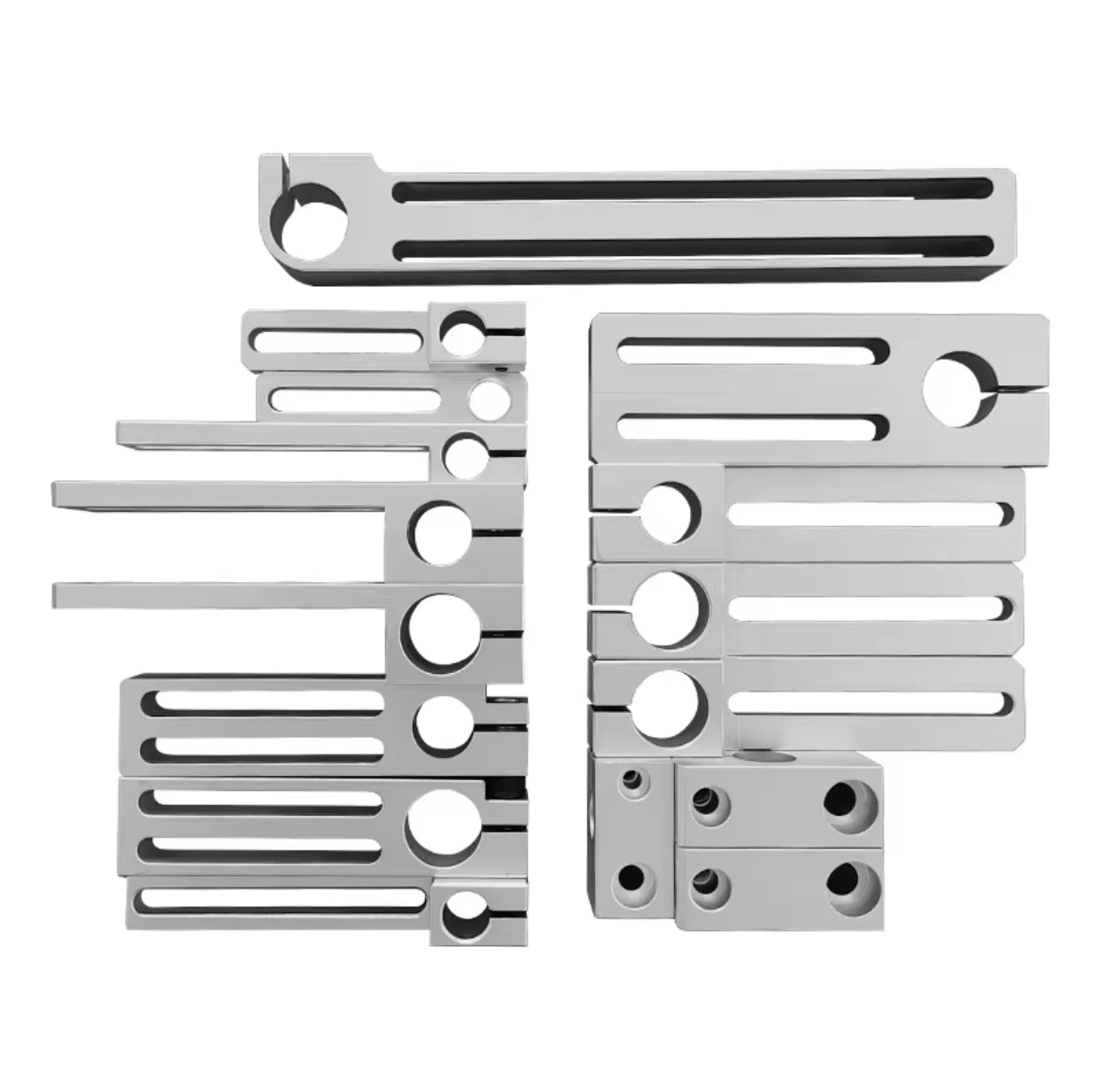 Fixtures and aluminium strips