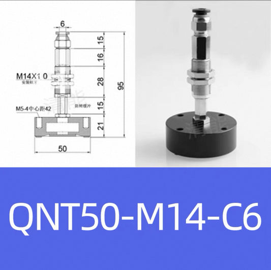 Non-contact Vacuum Suction Cup QNT50-M14-C6(With a buffer device)