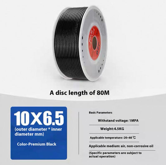 80M  10*6.5  air tube industrial PU air tube