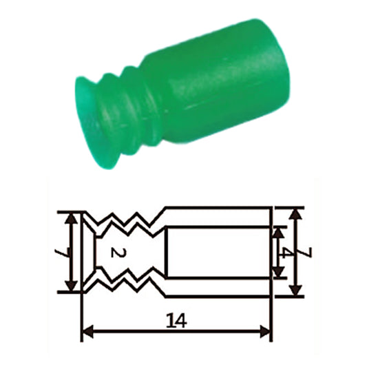 Pneumatic suction cup BT-7白和绿