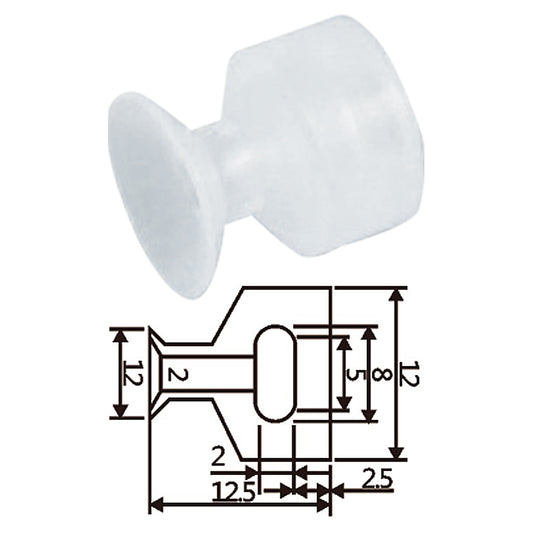 Pneumatic suction cup HM1-12
