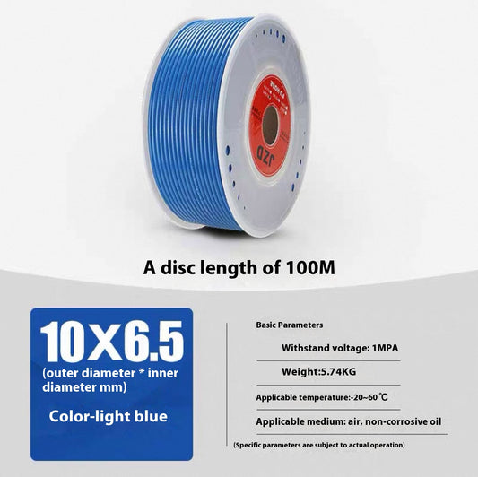100M  10*6.5  air tube industrial PU air tube