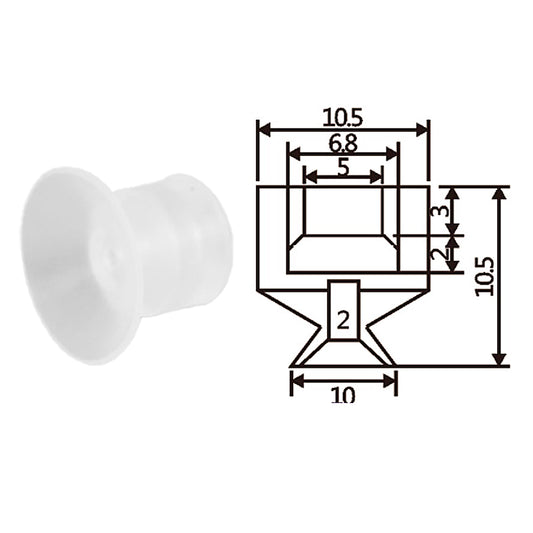 Pneumatic suction cup TS1-S10