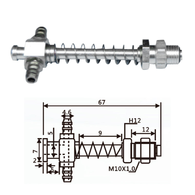 Vacuum Cup Holder Connector VFIL-SS-30-铝小头金具