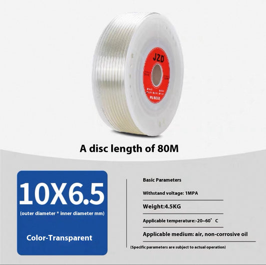 80M  10*6.5  air tube industrial PU air tube