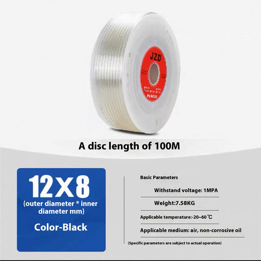 100M  12*8  air tube industrial PU air tube