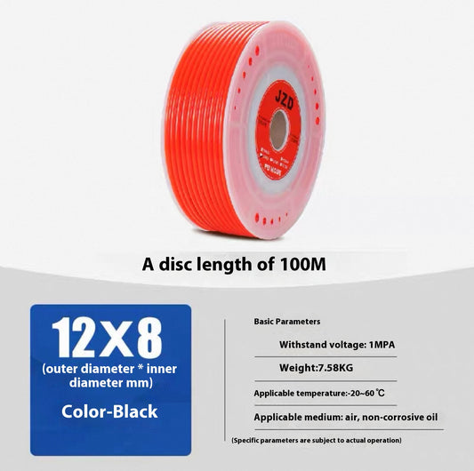 100M  12*8  air tube industrial PU air tube