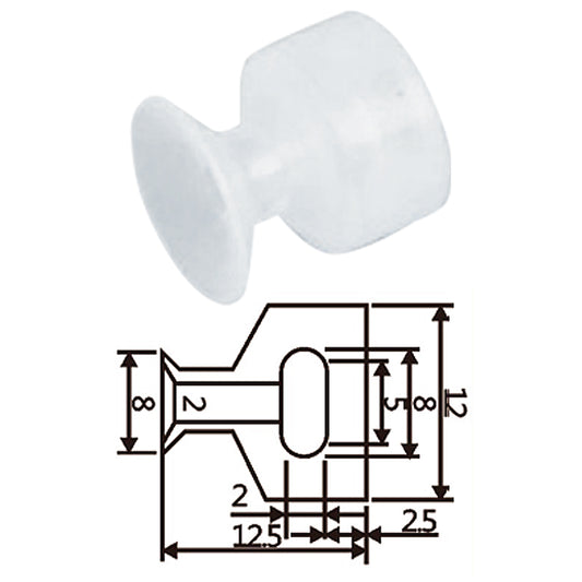 Pneumatic suction cup HM1-8