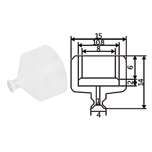 Pneumatic suction cup TS1-4