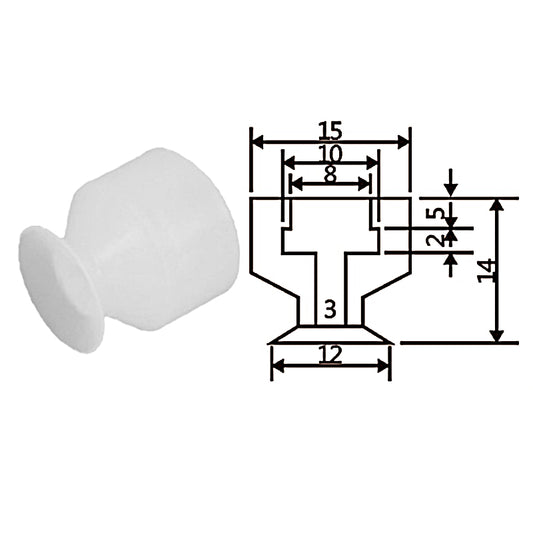 Pneumatic suction cup TS1-12